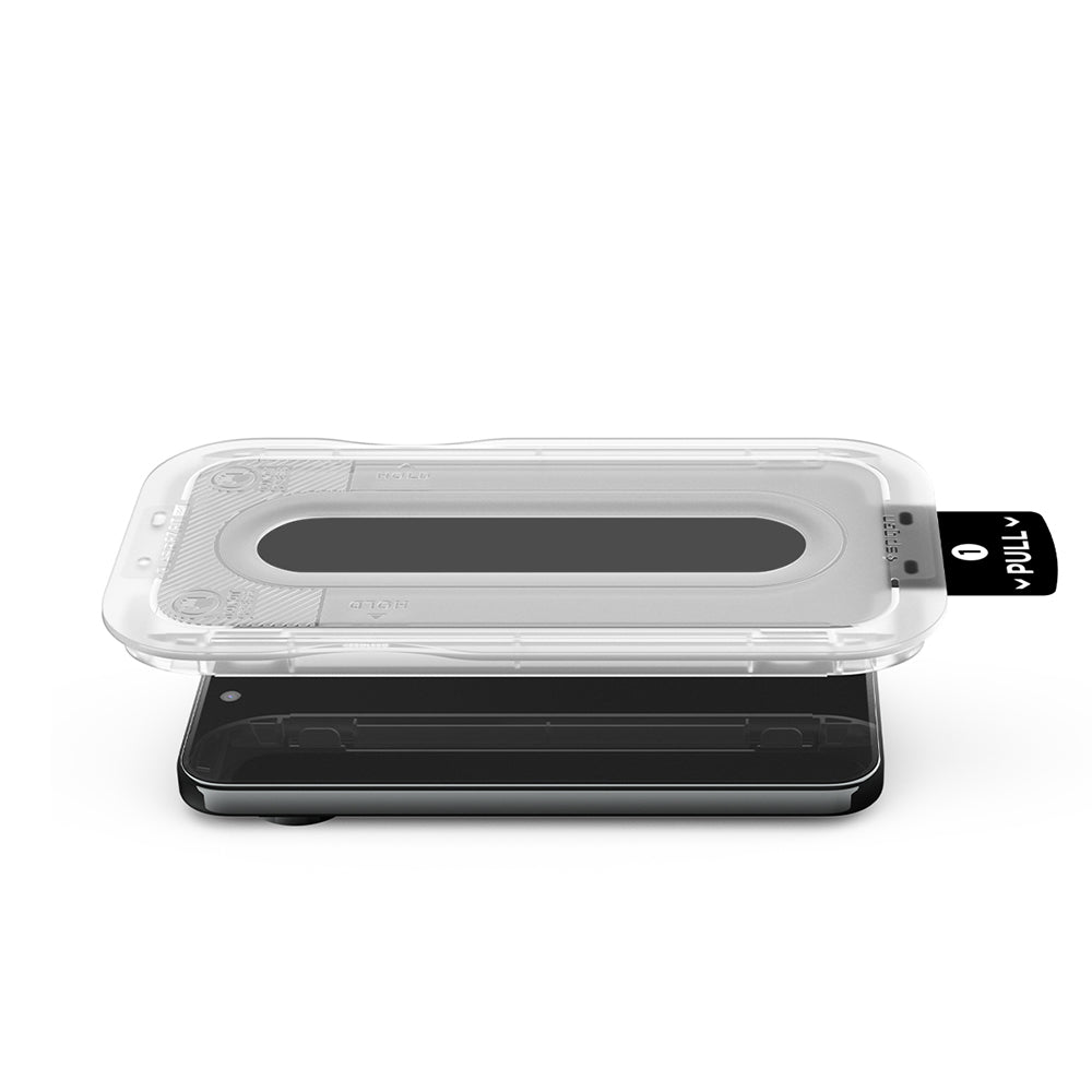 Zaštitna folija Ekran Privacy Spigen GlastR EZ FIT Pro za Google Pixel 11 / 10, Kaljeno Staklo, Full Glue, Set 2 komada AGL11546