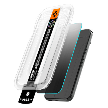 Zaštitna folija Ekran Privacy Spigen GlastR EZ FIT Pro za Google Pixel 11 Pro / 10 Pro, Kaljeno Staklo, Full Glue, Set 2 komada AGL11481