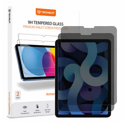 Zaštitna folija Ekran Privacy Techsuit ArmorGlass CrystalHD za Apple iPad Pro 11 (2022), Kaljeno Staklo, Full Glue, Set 2 komada