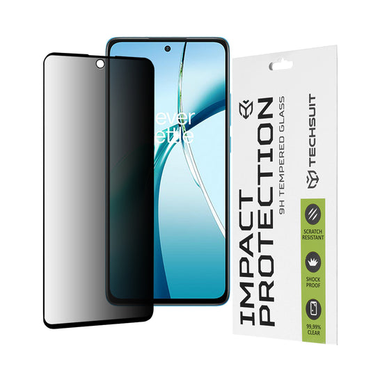 Zaštitna folija Ekran Privacy Techsuit za OnePlus Nord CE4 Lite, Kaljeno Staklo, Full Glue, 111D