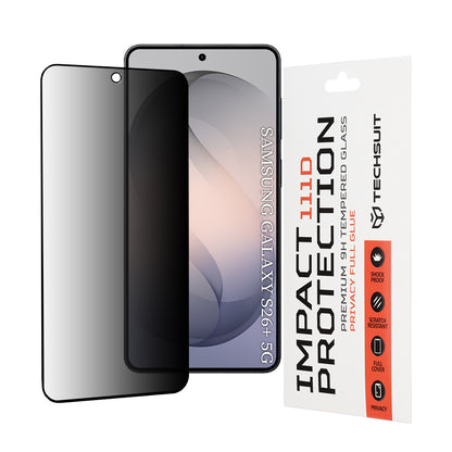 Folija za zaštitu ekrana Privacy Techsuit za Samsung Galaxy S26 Plus S947, Kaljeno staklo, Full Glue, 111D
