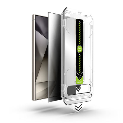 Zaštitna folija Ekran Privacy Techsuit TitanGlass CrystalHD za Samsung Galaxy S24 Ultra S928, Kaljeno Staklo, Full Glue