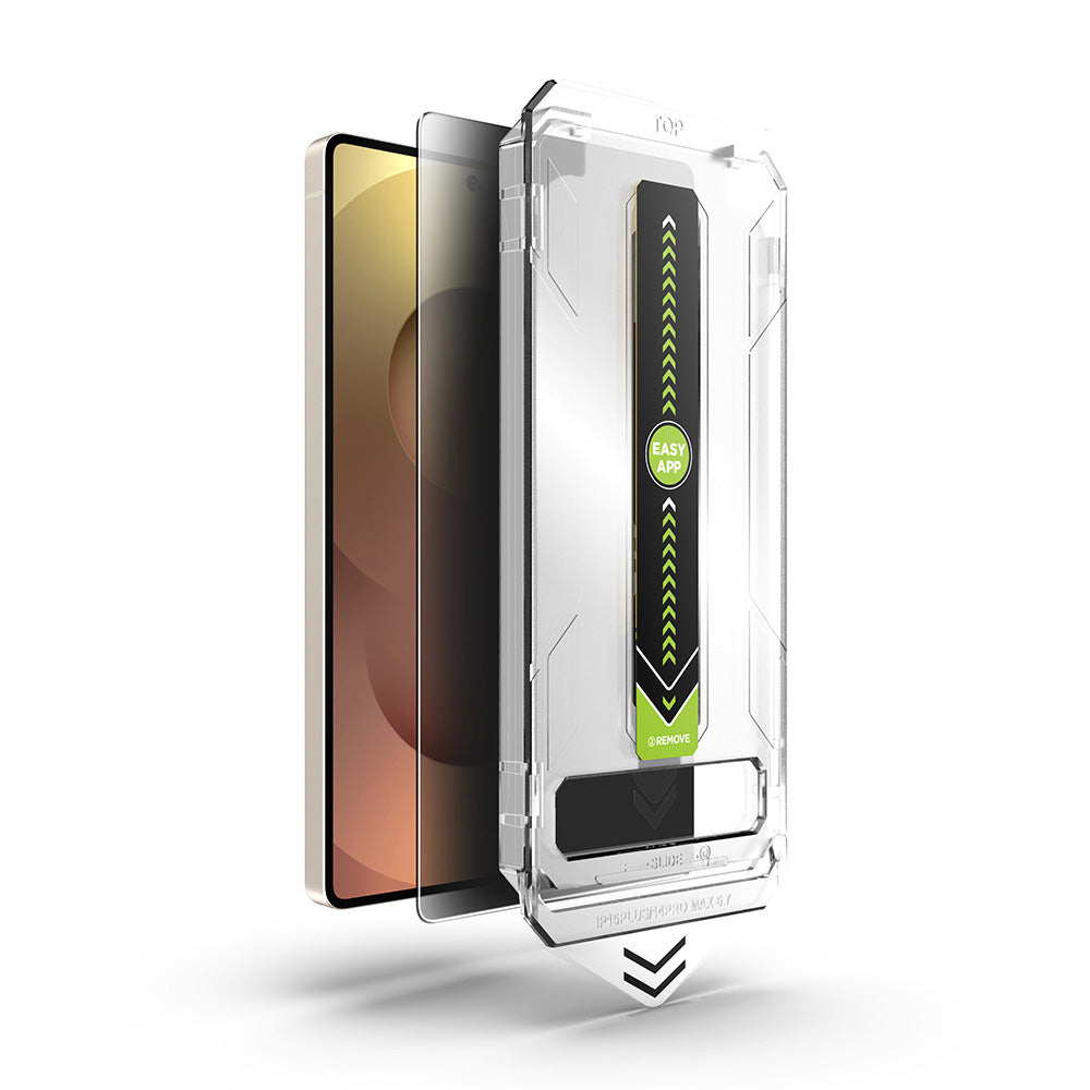 Zaštitna folija Ekran Privacy Techsuit TitanGlass CrystalHD za Samsung Galaxy A17 5G / A16 5G A166, Kaljeno Staklo, Full Glue