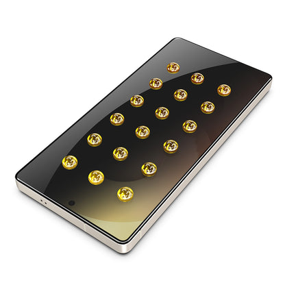 Zaštitna folija Ekran Privacy Techsuit TitanGlass CrystalHD za Samsung Galaxy A17 5G / A16 5G A166, Kaljeno Staklo, Full Glue, Set 2 komada