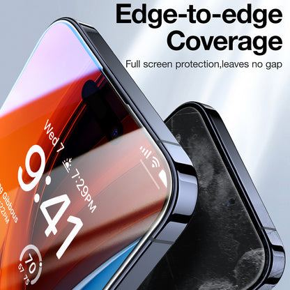 Folija za zaštitu ekrana Privacy Torras GlassGo Epic za Apple iPhone 15 Pro Max, Kaljeno staklo, Full Glue