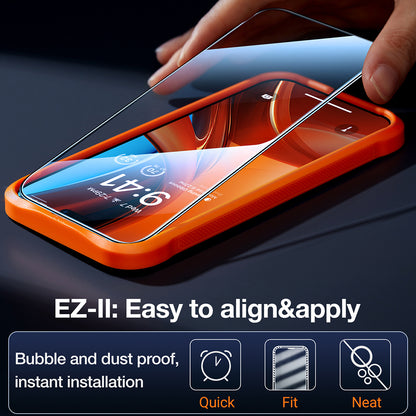Folija za zaštitu ekrana Privacy Torras GlassGo Epic za Apple iPhone 15 Pro Max, Kaljeno staklo, Full Glue