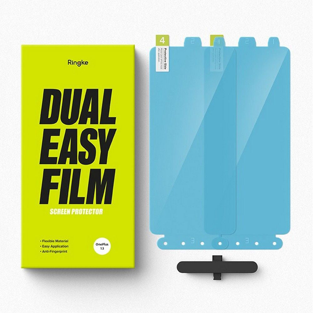 Zaštitna folija za ekran Ringke Dual Easy za OnePlus 13, Plastika, Set od 2 komada