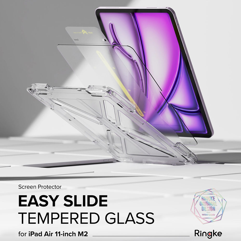 Zaštitna folija za ekran Ringke Easy Slide za Apple iPad Air 11 (2026) / Air 11 (2025), Kaljeno staklo, Full Glue