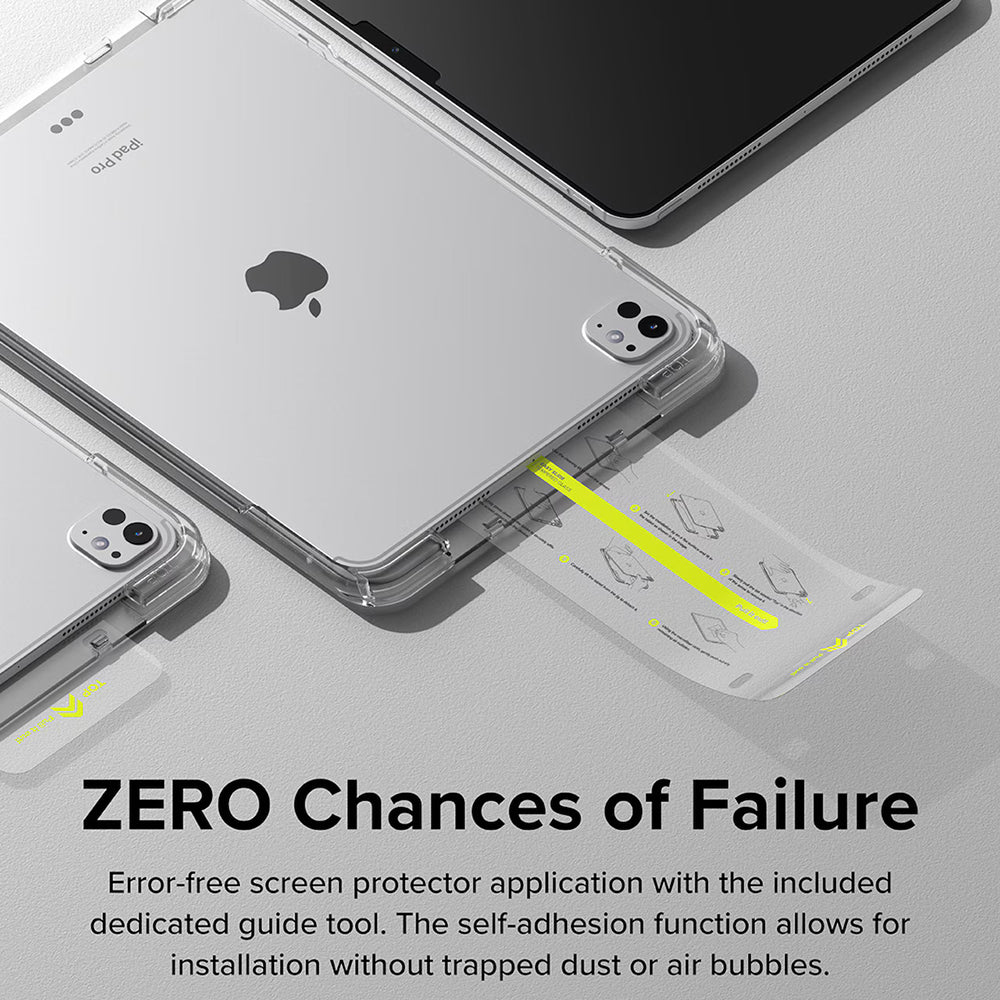 Zaštitna folija za ekran Ringke Easy Slide za Apple iPad Pro 11 (2024), Kaljeno staklo, Full Glue