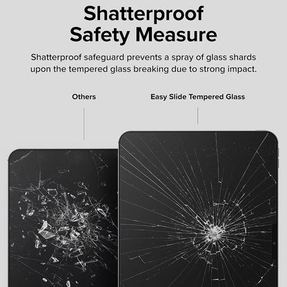 Zaštitna folija za ekran Ringke Easy Slide za Apple iPad Pro 11 (2024), Kaljeno staklo, Full Glue