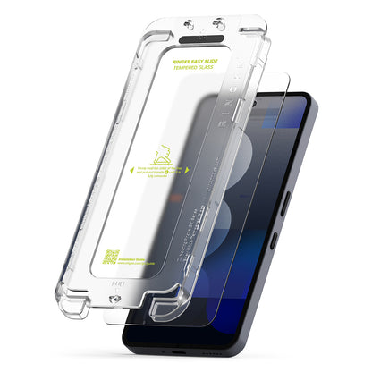 Zaštitna folija za ekran Ringke Easy Slide za Nothing Phone (3a) / Phone (3a) Pro, Kaljeno staklo, Full Glue, Set od 2 komada