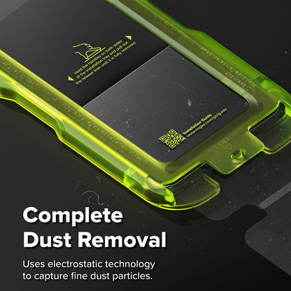 Folija za zaštitu ekrana Ringke Easy Slide za Samsung Galaxy S26, Kaljeno staklo, Full Glue, Set 2 komada