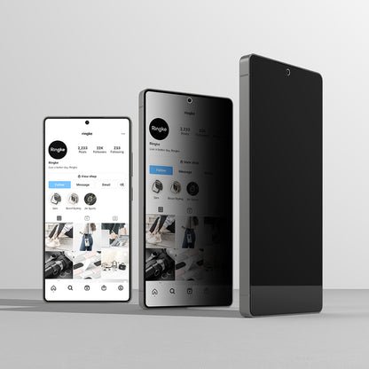 Folija za zaštitu ekrana Ringke Easy Slide za Samsung Galaxy S26 Ultra, Kaljeno staklo, Full Glue, Set 2 komada, Crna