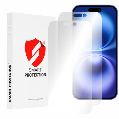 Zaštitna folija za ekran Smart Protection Premium Classic za Apple iPhone 16, Plastika, Set od 2 komada