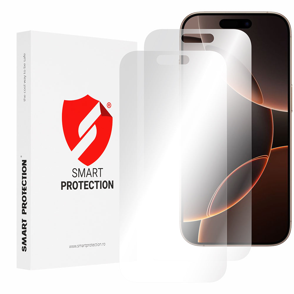 Zaštitna folija za ekran Smart Protection Premium Classic za Apple iPhone 16 Pro Max, Plastika, Set od 2 komada