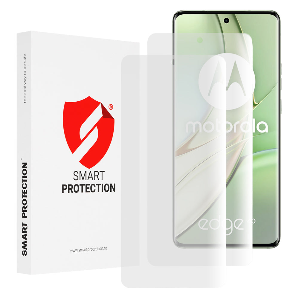 Zaštitna folija za ekran Smart Protection Premium Classic za Motorola Edge (2023) / Edge 40 Neo / Edge 40, Plastika, Set od 2 komada