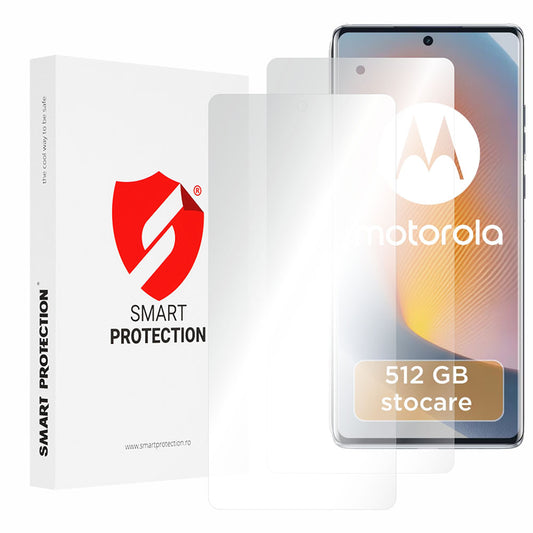Zaštitna folija za ekran Smart Protection Premium Classic za Motorola Edge 50 Fusion, Plastika, Set od 2 komada