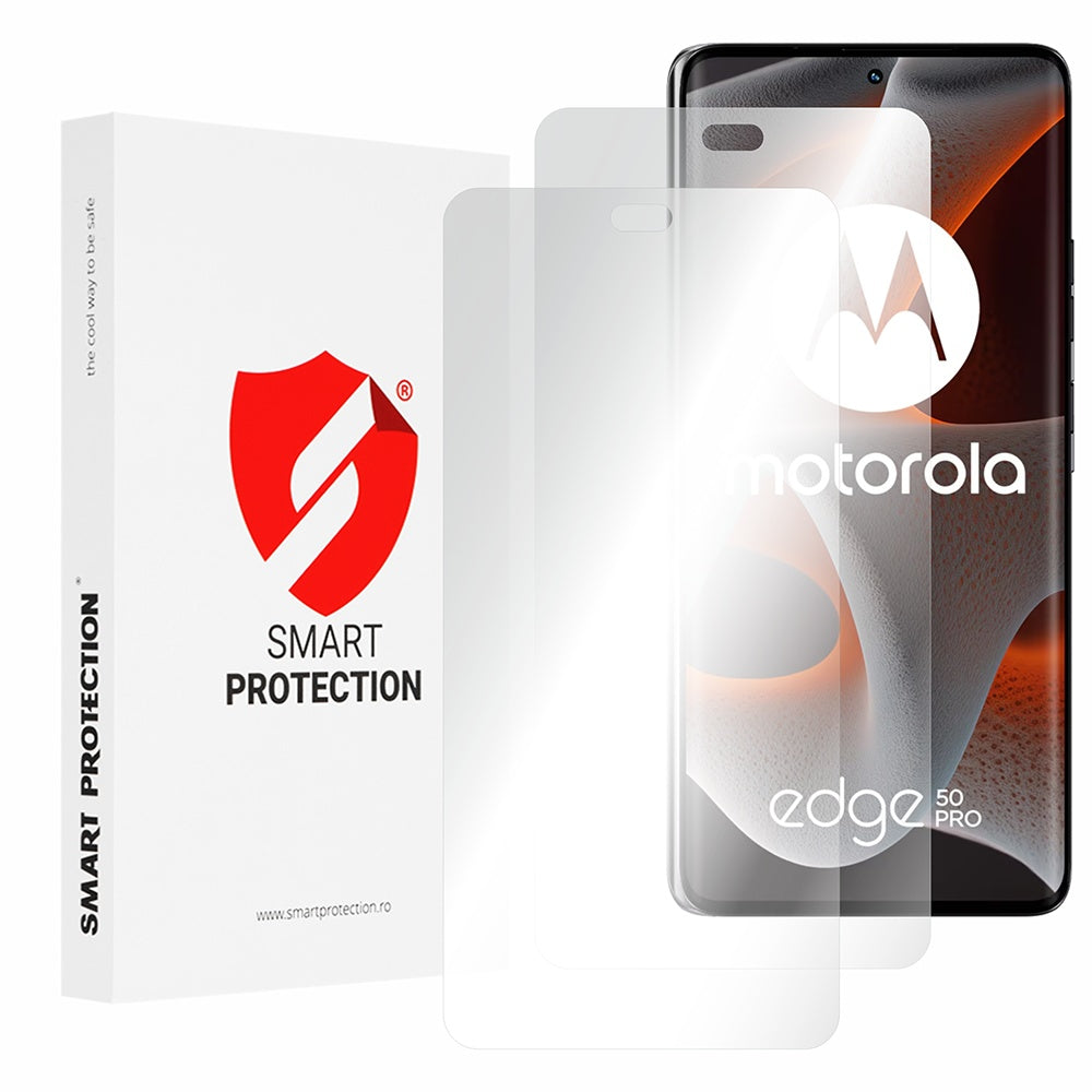 Zaštitna folija za ekran Smart Protection Premium Classic za Motorola Edge 50 Pro, Plastika, Set od 2 komada