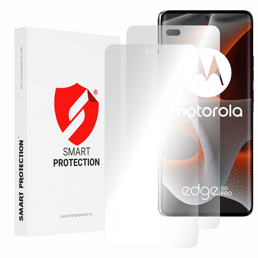 Zaštitna folija za ekran Smart Protection Premium Classic za Motorola Edge 50 Pro, Plastika, Set od 2 komada