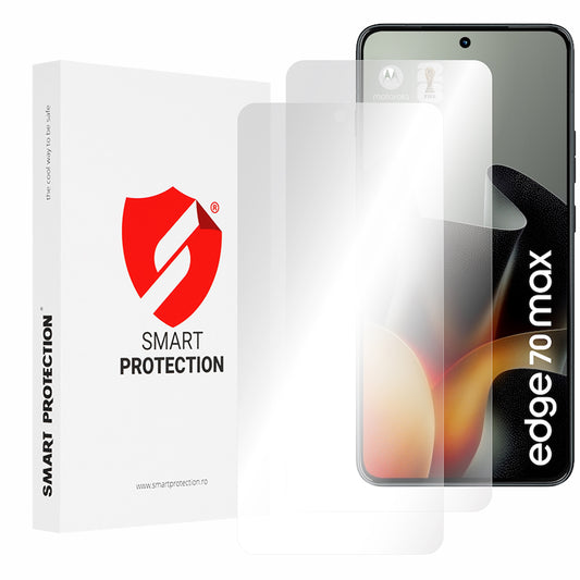 Zaštitna folija za ekran Smart Protection Premium Classic za Motorola Edge 70 Max, Plastika, Set od 2 komada