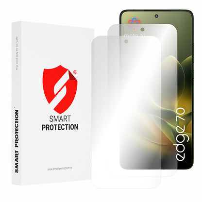 Folija za zaštitu ekrana Smart Protection Premium Classic za Motorola Edge 70, Plastika, Set 2 komada