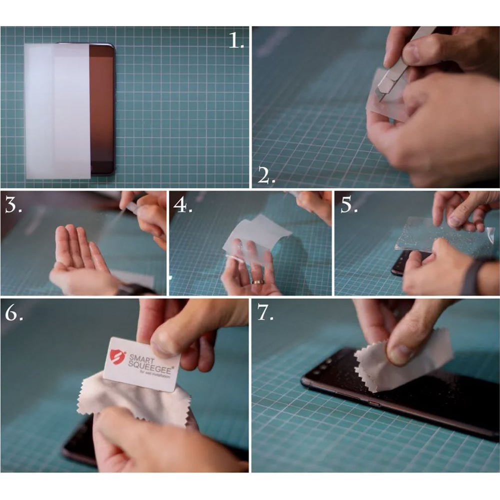 Folija za zaštitu ekrana Smart Protection Premium Classic za Motorola Moto G06 Power / G06, Plastika, Full Glue, Set 2 komada