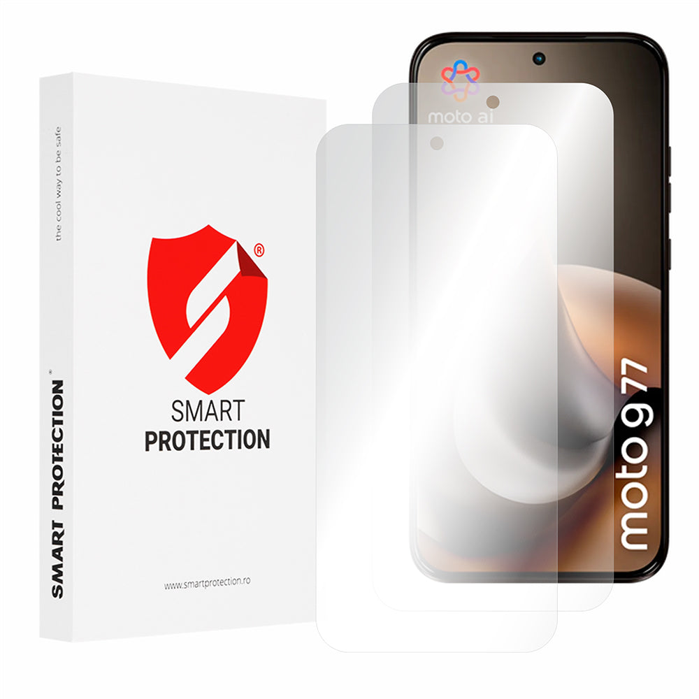 Folija za zaštitu ekrana Smart Protection Premium Classic za Motorola Moto G77, Plastika, Set 2 komada