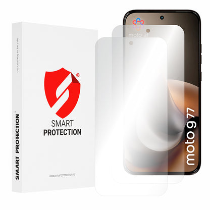 Folija za zaštitu ekrana Smart Protection Premium Classic za Motorola Moto G77, Plastika, Set 2 komada