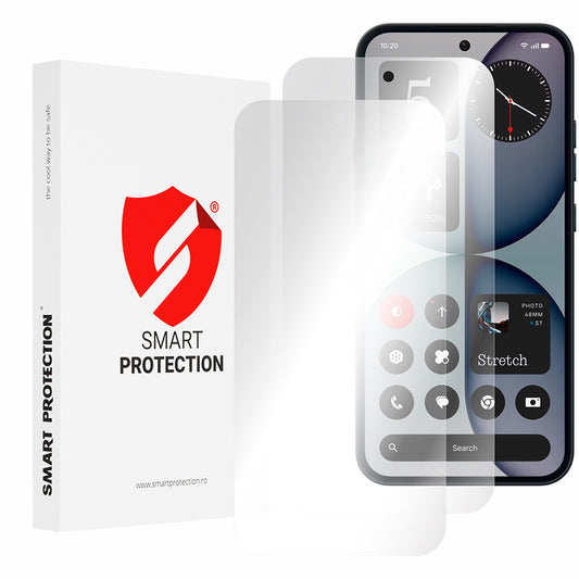 Folija za zaštitu ekrana Smart Protection Premium Classic za Nothing Phone (4a), Plastika, Set 2 komada
