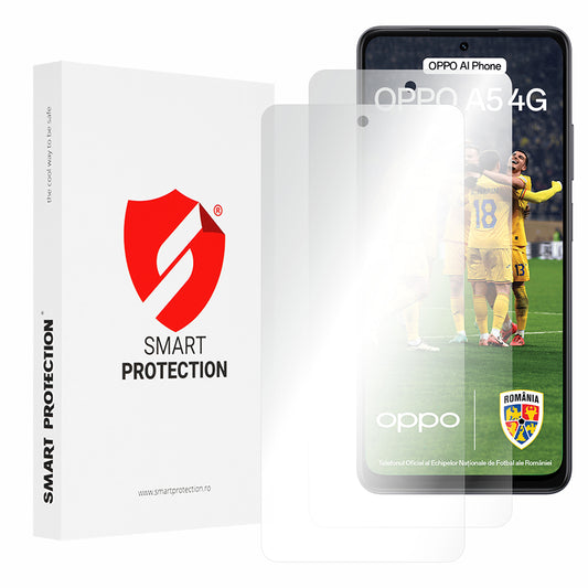Zaštitna folija za ekran Smart Protection Premium Classic za Oppo A5 4G, Plastika, Set od 2 komada