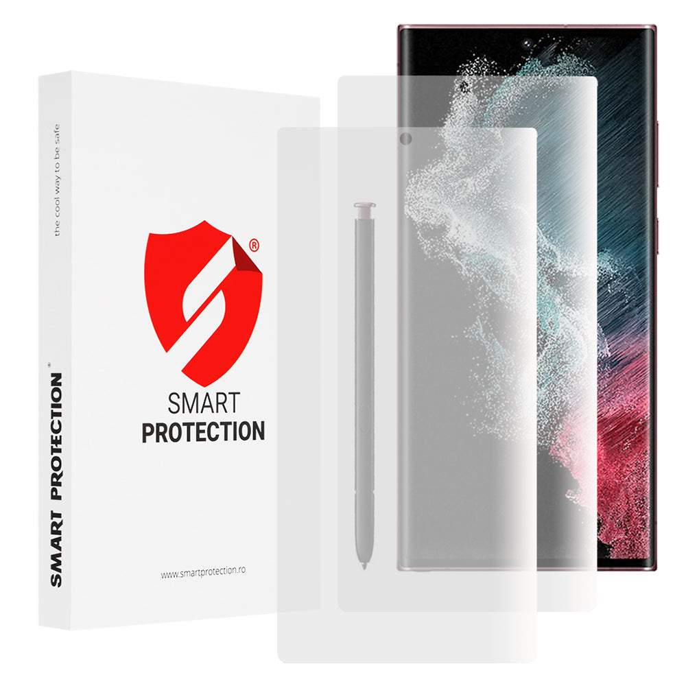 Zaštitna folija za ekran Smart Protection Premium Classic za Samsung Galaxy S22 Ultra 5G S908, Plastika, Set od 2 komada