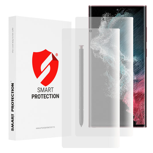 Zaštitna folija za ekran Smart Protection Premium Classic za Samsung Galaxy S22 Ultra 5G S908, Plastika, Set od 2 komada