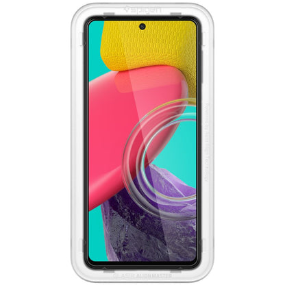 Folija za zaštitu ekrana Spigen GlastR Align Master za Samsung Galaxy M53 M536, Kaljeno staklo, Full Glue, Crna