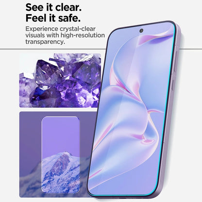 Zaštitna folija za ekran Spigen GlastR AlignMaster S za OnePlus 15, Kaljeno staklo, Full Glue, Set od 2 komada AGL11333