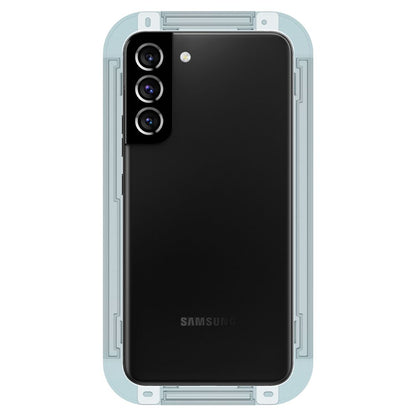 Zaštitna folija za ekran Spigen GlastR EZ FIT za Samsung Galaxy S22 5G S901, Kaljeno staklo, Full Glue, Set od 2 komada AGL04151