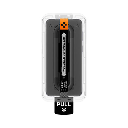 Folija za zaštitu ekrana Spigen GlastR EZ FIT Pro HD za Samsung Galaxy A57 5G, Kaljeno staklo, Full Glue, Set 2 komada AGL11397
