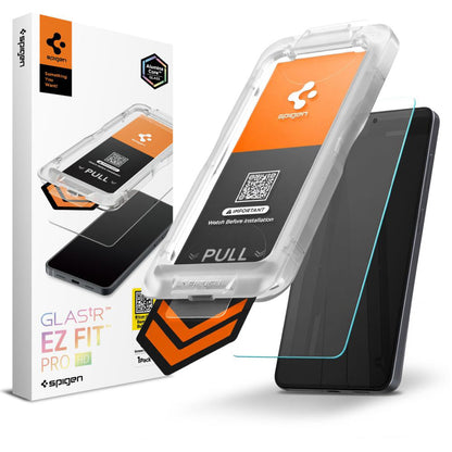 Folija za zaštitu ekrana Spigen GlastR EZ FIT Pro HD za Samsung Galaxy S26 Plus S947, Kaljeno staklo, Full Glue AGL11086