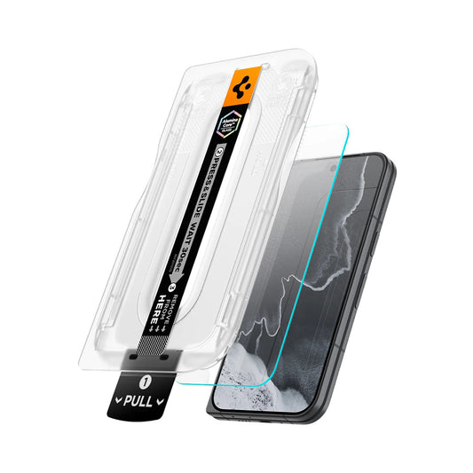 Zaštitna folija za spoljašnji ekran Spigen GlastR EZ FIT Pro za Google Pixel 11 Pro Fold, Kaljeno staklo, Full Glue, Set od 2 komada AGL11490