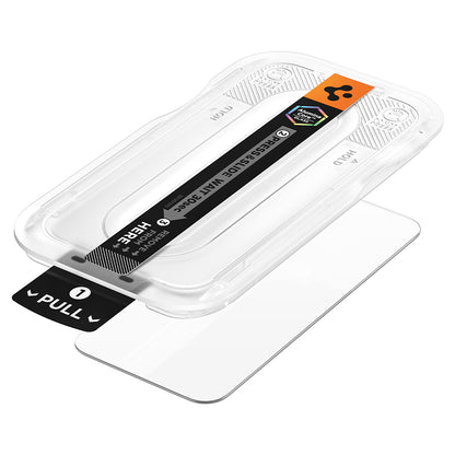 Zaštitna folija za spoljašnji ekran Spigen GlastR EZ FIT Pro za Google Pixel 11 Pro Fold, Kaljeno staklo, Full Glue, Set od 2 komada AGL11490