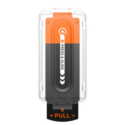 Folija za zaštitu ekrana Spigen GlastR EZ FIT Pro za Samsung Galaxy S25 Edge S937, Kaljeno staklo, Full Glue