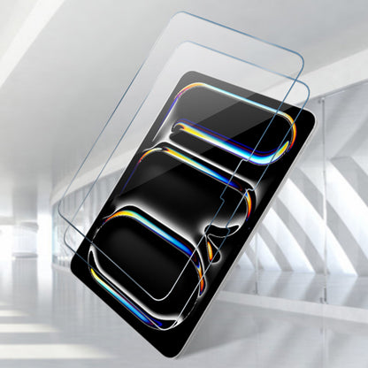 Folija za zaštitu ekrana Techsuit ArmorGlass CrystalHD za Honor Pad X8a / Xiaomi Pad 6 / 6 Pro, Kaljeno staklo, Full Glue, Set 2 komada