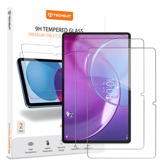 Zaštitna folija za ekran Techsuit ArmorGlass CrystalHD za Lenovo Idea Tab Pro Gen 2, Kaljeno staklo, Full Glue, Set od 2 komada