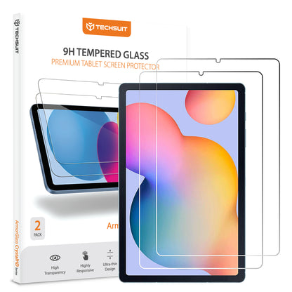 Folija za zaštitu ekrana Techsuit ArmorGlass CrystalHD za Samsung Galaxy Tab S6 Lite (2024), Kaljeno staklo, Full Glue, Set 2 komada