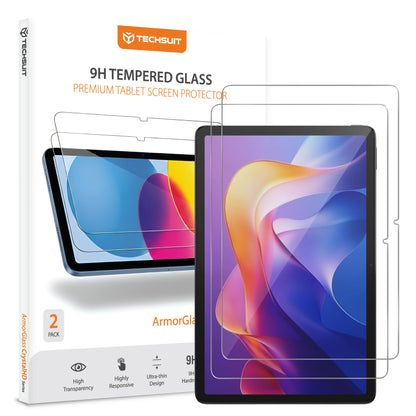 Folija za zaštitu ekrana Techsuit ArmorGlass CrystalHD za Xiaomi Redmi Pad 2, Kaljeno staklo, Full Glue, Set 2 komada