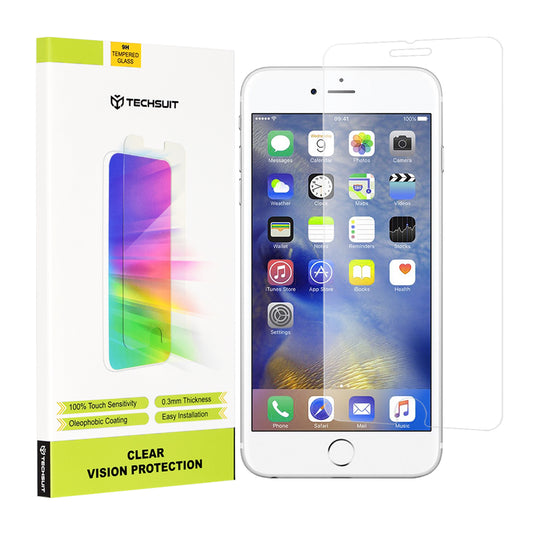 Zaštitna folija za ekran Techsuit Clear Vision za Apple iPhone 6s Plus / 6 Plus, Kaljeno staklo, Full Glue