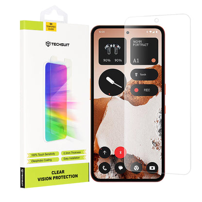 Zaštitna folija za ekran Techsuit Clear Vision za Nothing CMF Phone 2 Pro, Kaljeno staklo, Full Glue