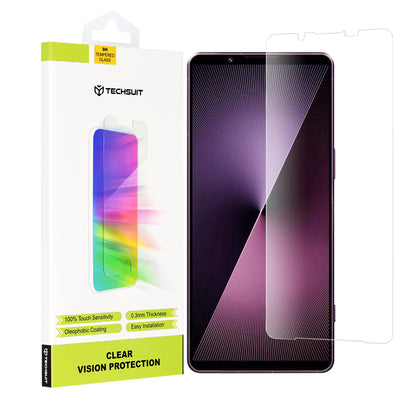 Zaštitna folija za ekran Techsuit Clear Vision za Sony Xperia 1 VII, Kaljeno staklo, Full Glue