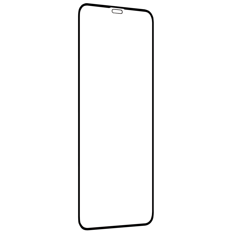Zaštitna folija za ekran Techsuit za Apple iPhone 11 Pro Max / XS Max, Kaljeno staklo, Full Glue, 111D, Crna