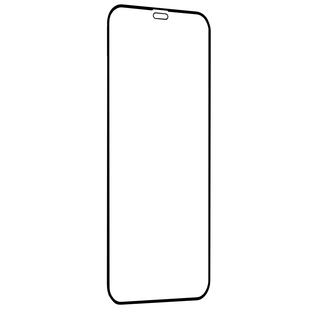 Zaštitna folija za ekran Techsuit za Apple iPhone 12 / 12 Pro, Kaljeno staklo, Full Glue, 111D, Crna