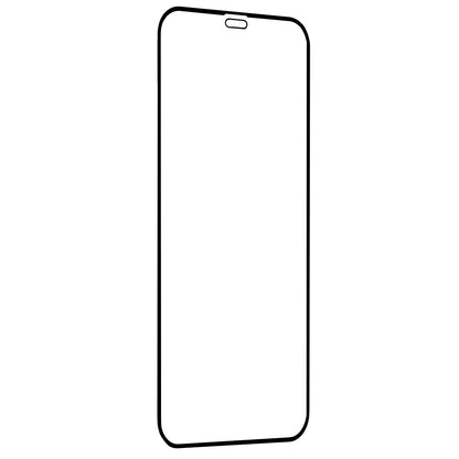 Zaštitna folija za ekran Techsuit za Apple iPhone 12 / 12 Pro, Kaljeno staklo, Full Glue, 111D, Crna